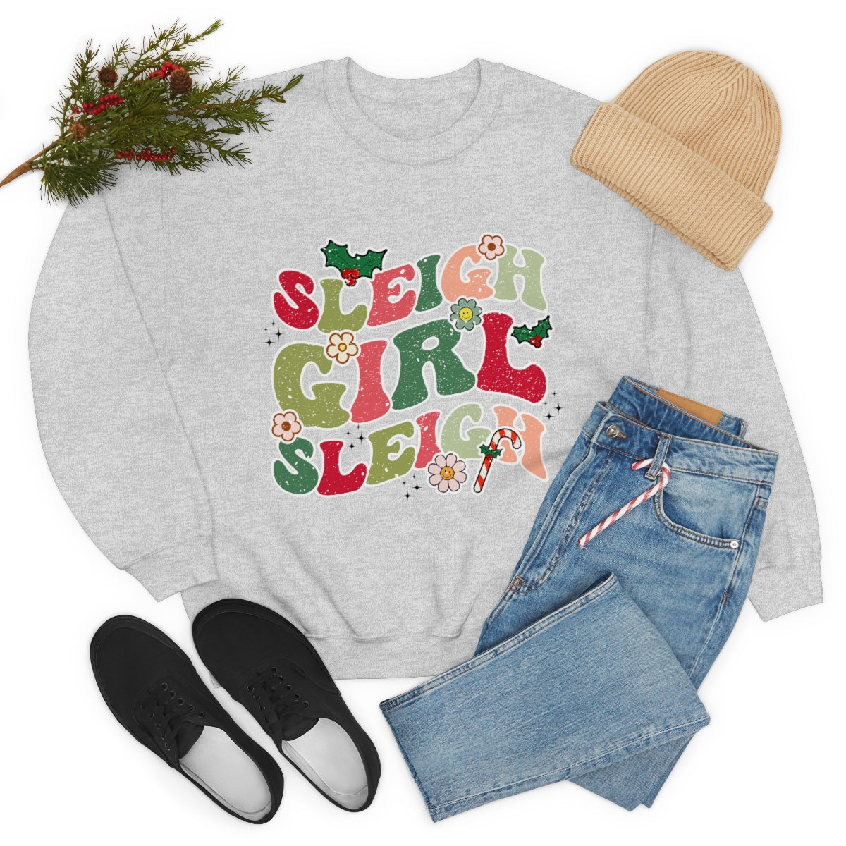 Sleigh Girl Sleigh Crewneck Sweatshirt