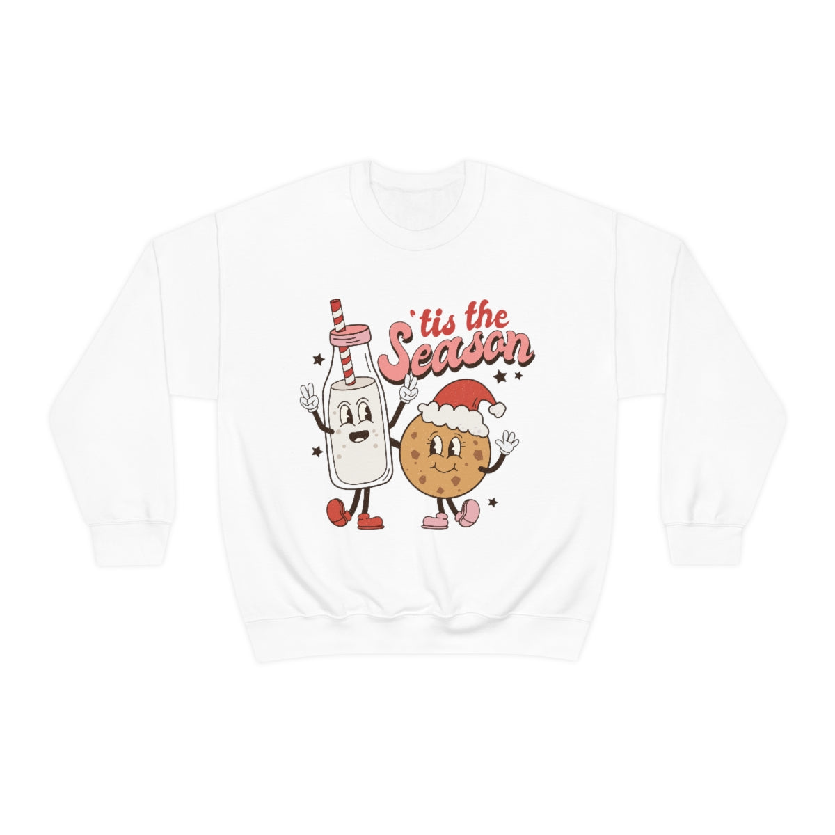 Cookies and Milk Tis' The Season Sweatshirt