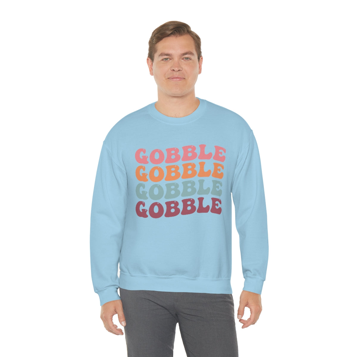 Gobble Gobble Gobble Unisex Crewneck Sweatshirt