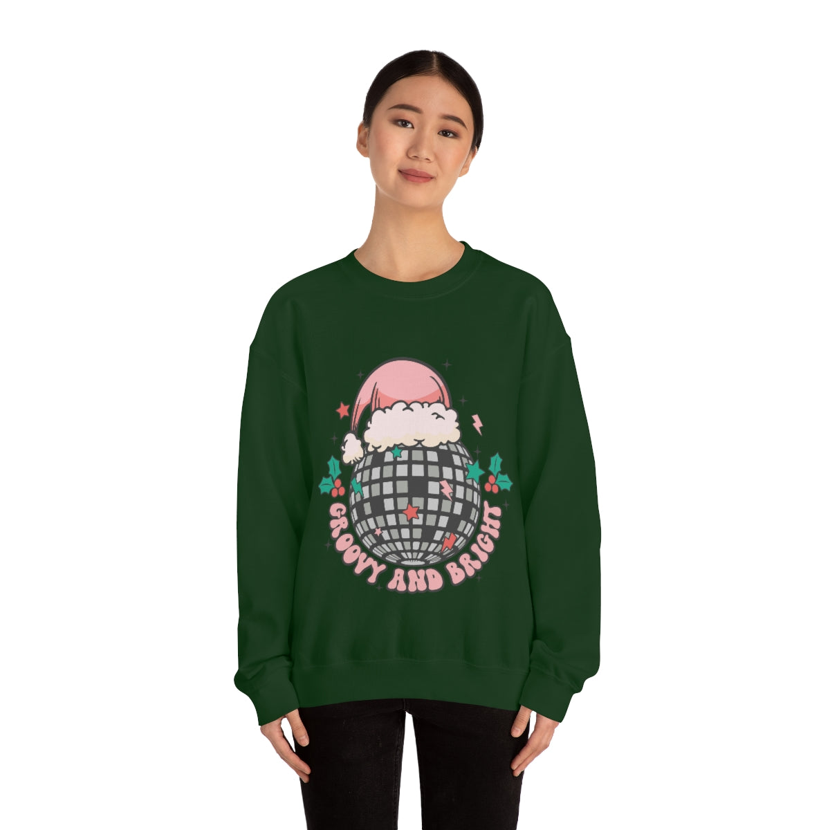 Groovy & Bright Holiday Sweatshirt