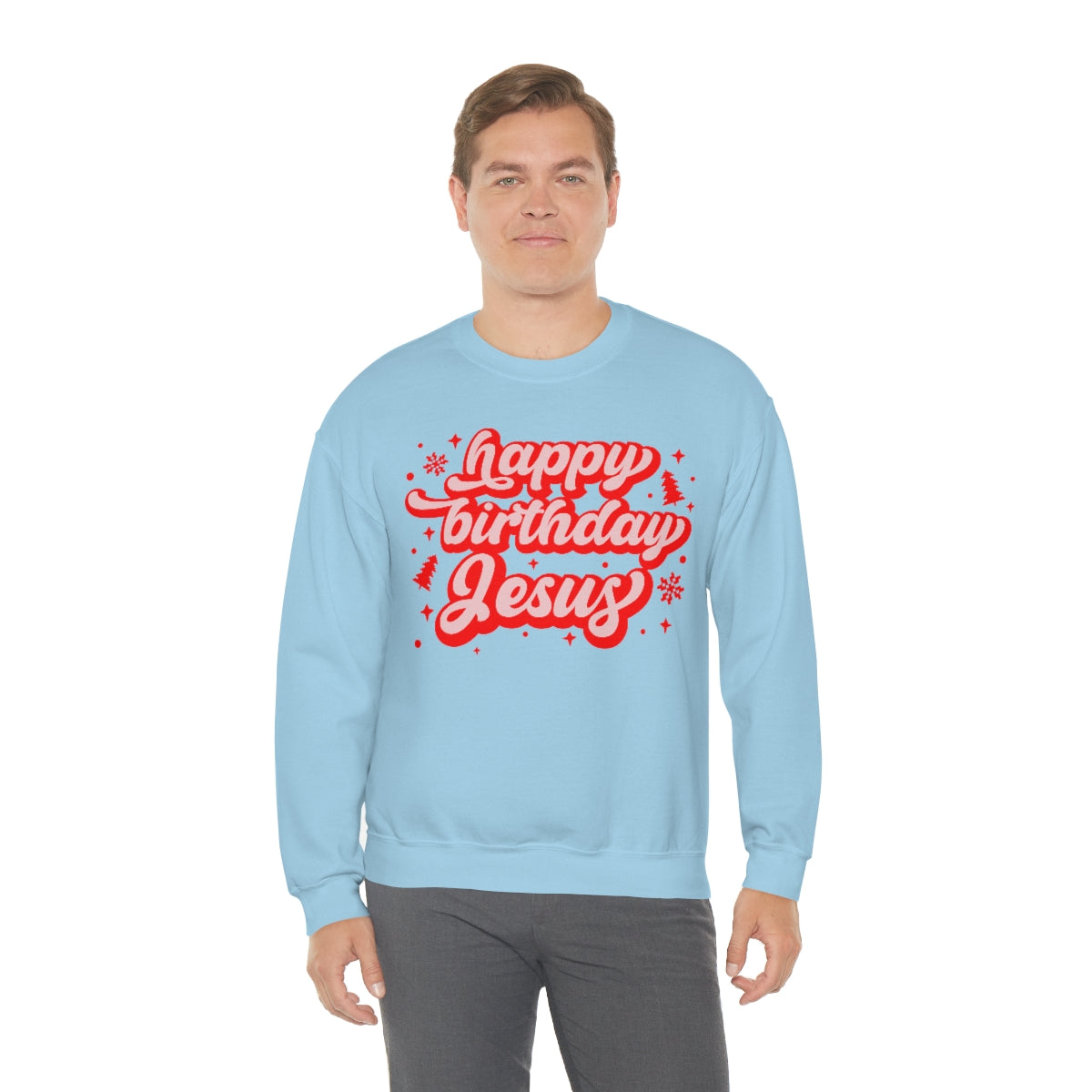 HBD Jesus Unisex Heavy Blend™ Crewneck Sweatshirt