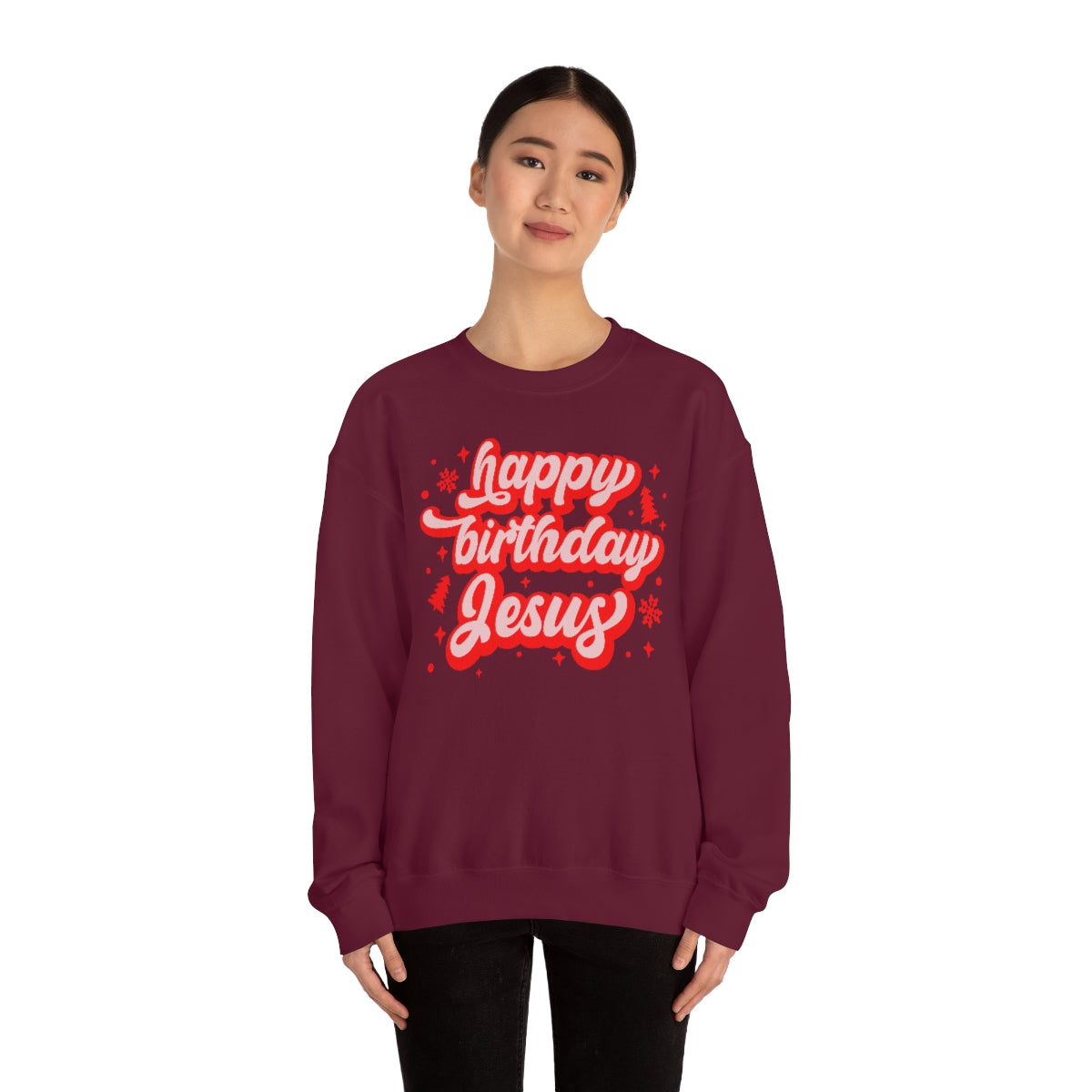 HBD Jesus Unisex Heavy Blend™ Crewneck Sweatshirt