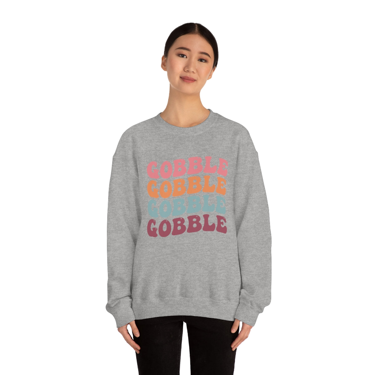 Gobble Gobble Gobble Unisex Crewneck Sweatshirt