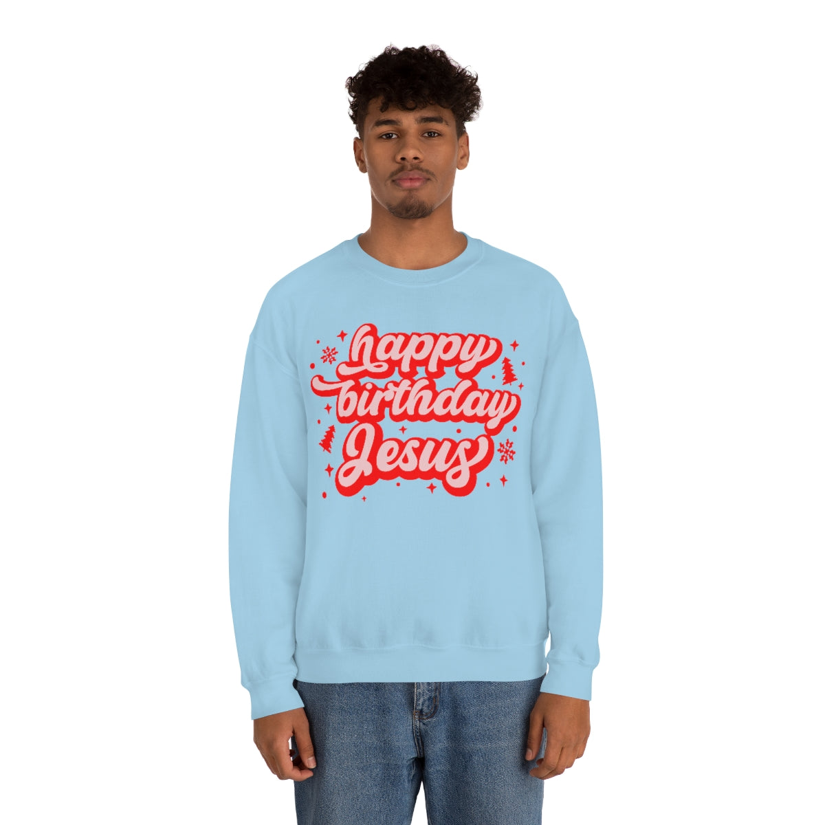 HBD Jesus Unisex Heavy Blend™ Crewneck Sweatshirt