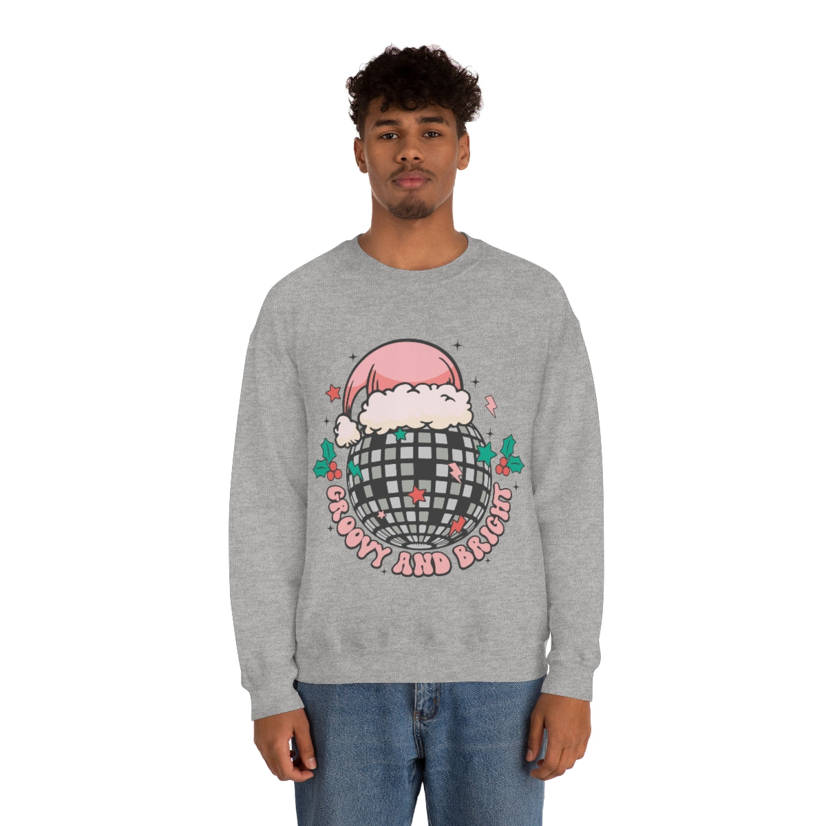 Groovy & Bright Holiday Sweatshirt